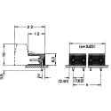 Phoenix Contact Pluggable Terminal Block 3-Contact 7.62 mm Pitch 1 Row 400V 12A Polyamide Housing 1766576