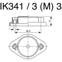 Fischer Elektronik Heatsink Isolation Cap for Use with TO 3 IK341/3