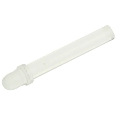 Bivar Panel Mount 1-Way Straight Rigid LED Light Pipe Clear 3 mm PLP1-750