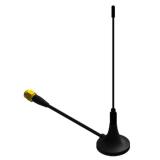 Abracon Telemetry Antenna with SMA Connector ISM Band Magnetic Mount 153.3mm Length AEACAD153029-S433