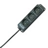 Kopp 1 m 3 Socket Extension Socket 16A 250V, Polyvinyl Chloride Jacket 127015013