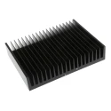 Fischer Elektronik Heatsink Universal Rectangular Aluminium Black Anodised 40 mm Height 150 mm Length 200 mm SK47-150-SA