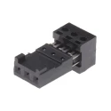Wurth Elektronik 3-Way IDC Connector Female for Cable, 1 Row, 3A, 500V AC, Right Angle, Tin Plated 661003151922