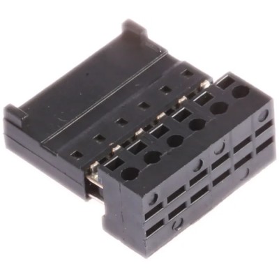 Wurth Elektronik 6-Way IDC Connector Female for Cable, 1 Row, 3A, 500V ac, Tin Plated Contacts 661006151922