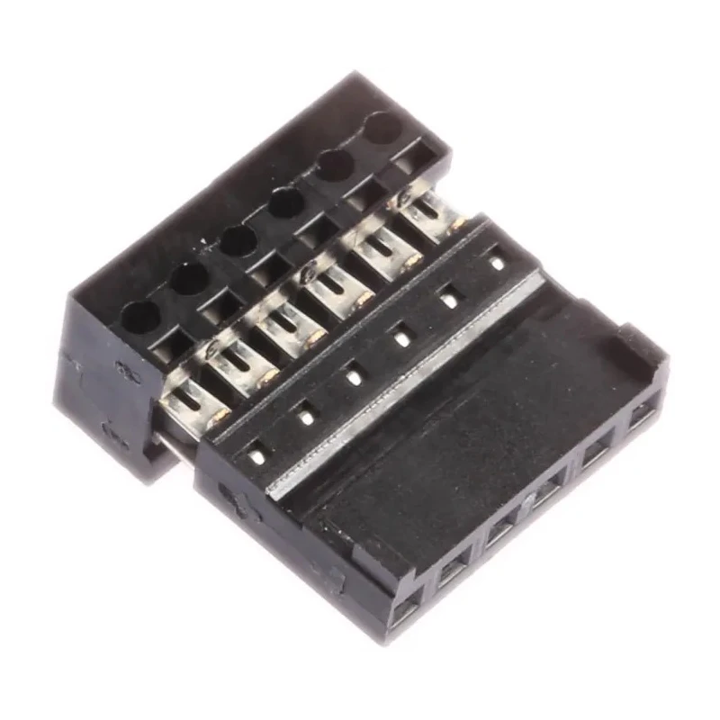 Wurth Elektronik 6-Way IDC Connector Female for Cable, 1 Row, 3A, 500V ac, Tin Plated Contacts 661006151922