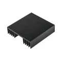 Fischer Elektronik Heatsink 1.5°C/W Thermal Resistance Aluminium Black Finish 25 mm Height 100 mm Length 97 mm SK04-100-SA