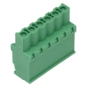 Phoenix Contact MVSTBR 2.5/6-ST-5.08 Series Pluggable Terminal Block, 6-Contact, 5.08 mm Pitch, 12A, 630V, Nylon 1792281