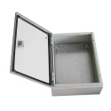 RS PRO Steel Wall Box Enclosure IP66, 600 mm x 400 mm x 250 mm, Double Lock System, IK10 IP66