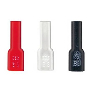 SES Sterling PLIO 1 Way Plastic Crimp Terminal Housing 9.2 mm Tab Width 6 mm Thickness 5.5 mm Length Clear 01050007011