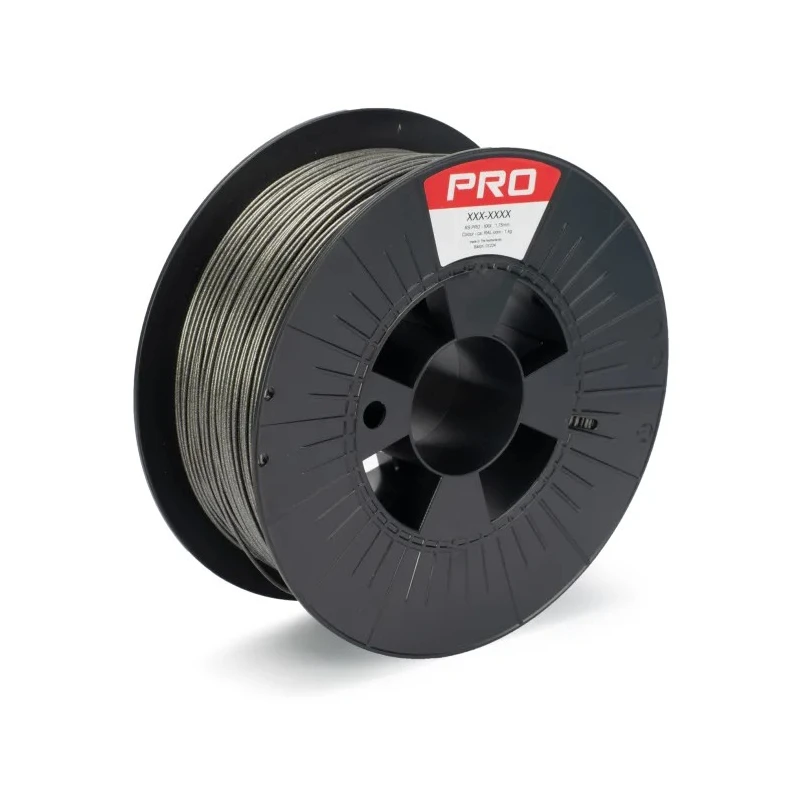 RS PRO 1.75 mm Black CARBON-P Composite 3D Printer Filament FDM 1 kg 235°C 190-1952