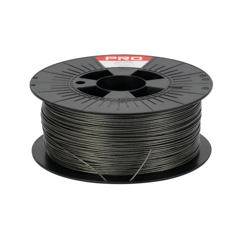 RS PRO 1.75 mm Black CARBON-P Composite 3D Printer Filament FDM 1 kg 235°C 190-1952