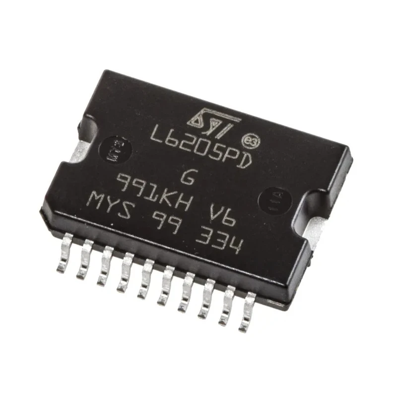 STMicroelectronics Brushed DC Motor Driver IC 52 V 2.8 A 20-Pin PowerSO L6205PD