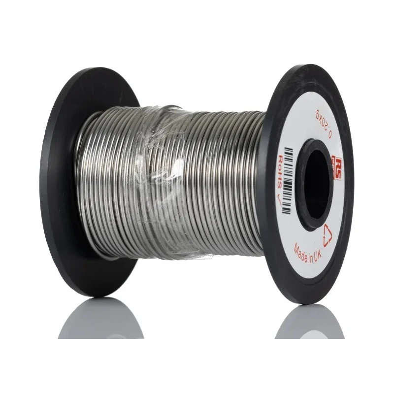 RS PRO Silver mm Resistance Wire 60 m Nickel Chrome Conductor 0.71 mm Diameter Maximum 1150°C Operating Temperature 714-1732
