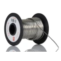 RS PRO Silver mm Resistance Wire 60 m Nickel Chrome Conductor 0.71 mm Diameter Maximum 1150°C Operating Temperature 714-1732