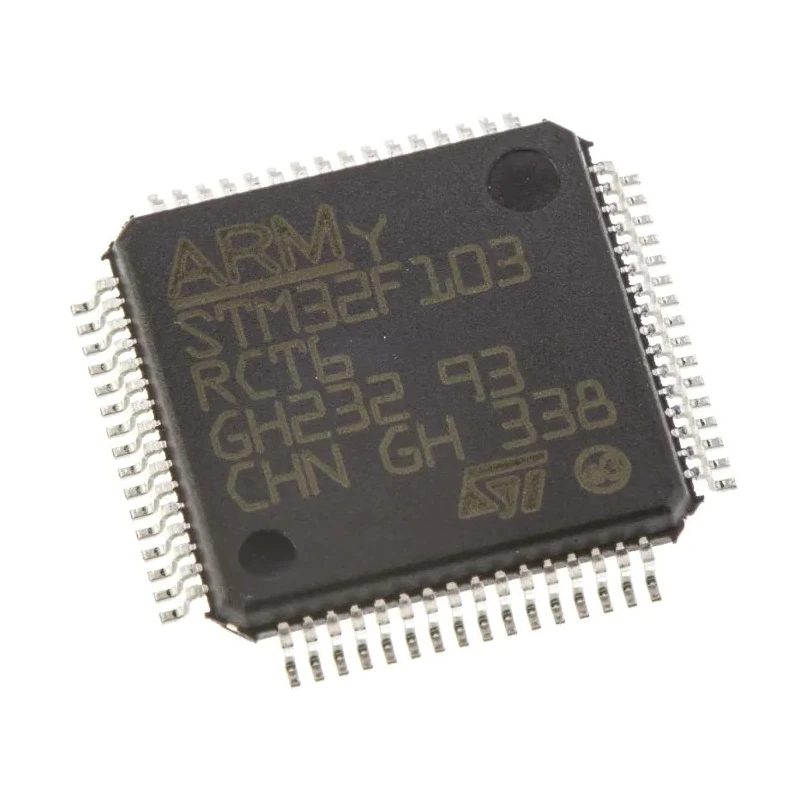 STMicroelectronics 32-bit ARM Cortex M3 Microcontroller 72 MHz 256kB FLASH 64-Pin LQFP STM32F103RCT6