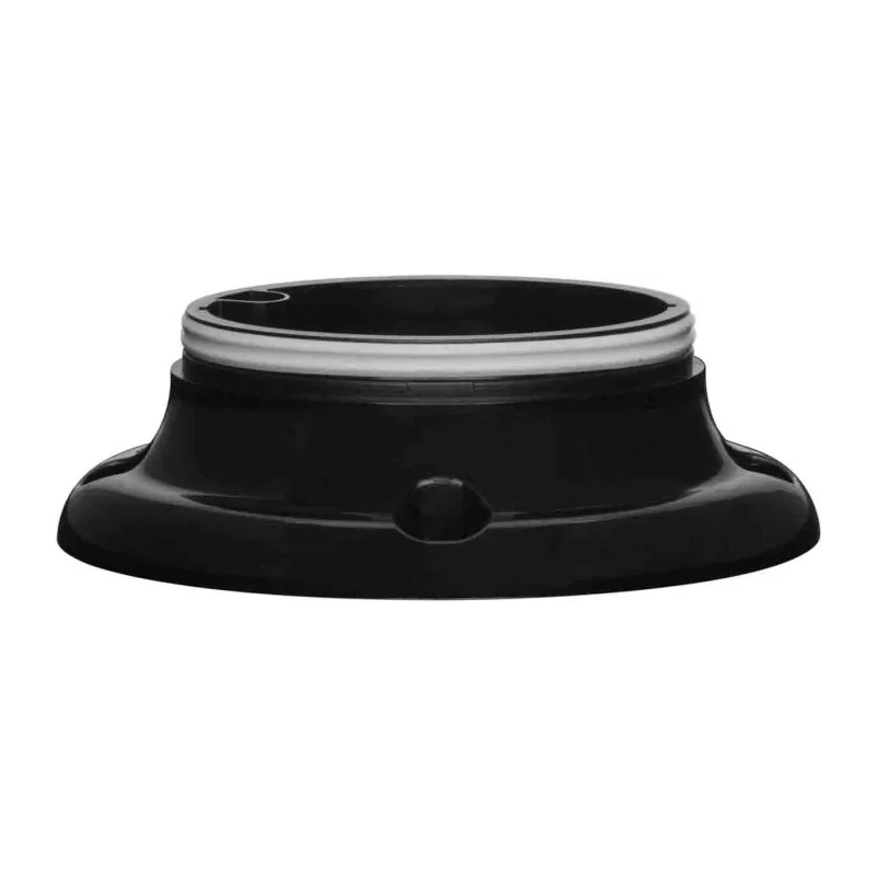 RS PRO Surface Mount Flat Base 24V AC/DC, IP66, CE Certified, Black Housing IP66