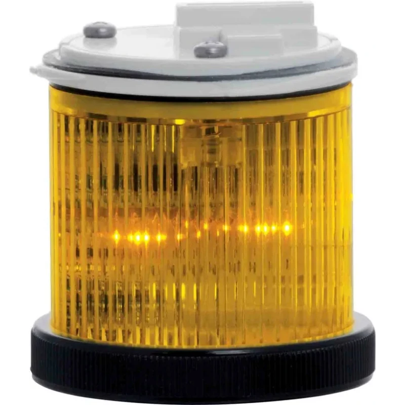RS PRO Yellow Flashing Steady Effect Beacon Unit LED Bulb 24V AC/DC IP66 IP66