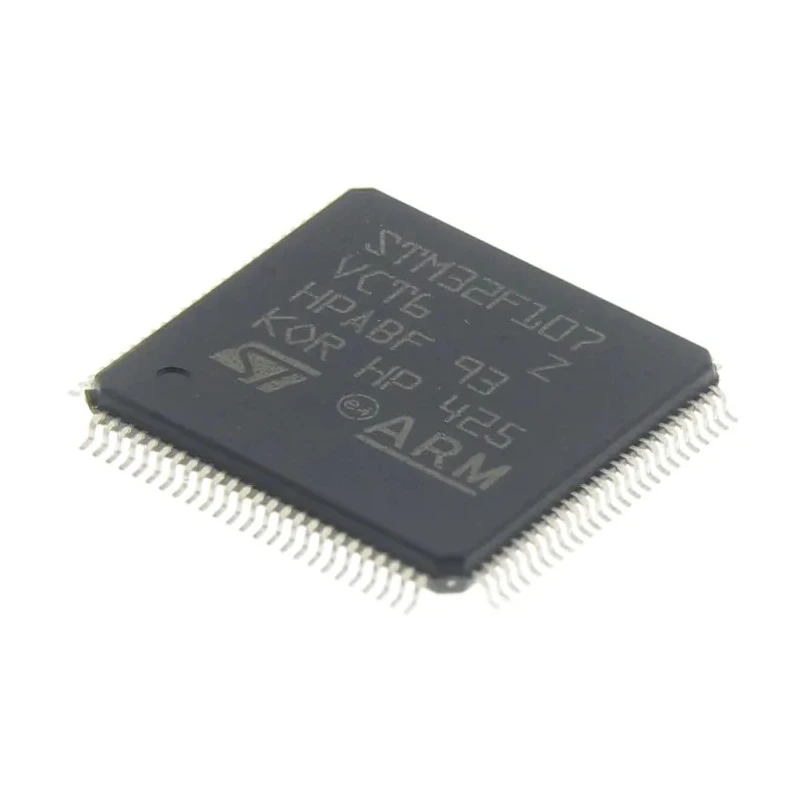 STMicroelectronics 32 bit ARM Cortex M3 Microcontroller 72 MHz 256kB FLASH 100-Pin LQFP STM32F107VCT6