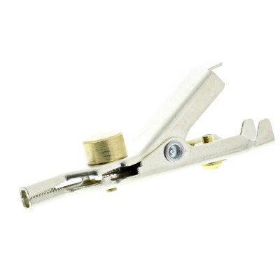 Mueller Electric Bed of Nails Test Clip, Silver Nickel Alloy Contact, Jaw Opening 25.4mm, Length 59.4mm JP-25182