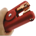 Mueller Electric Red Insulated Crocodile Clip Copper Contact 300A Current BU-102BK-2