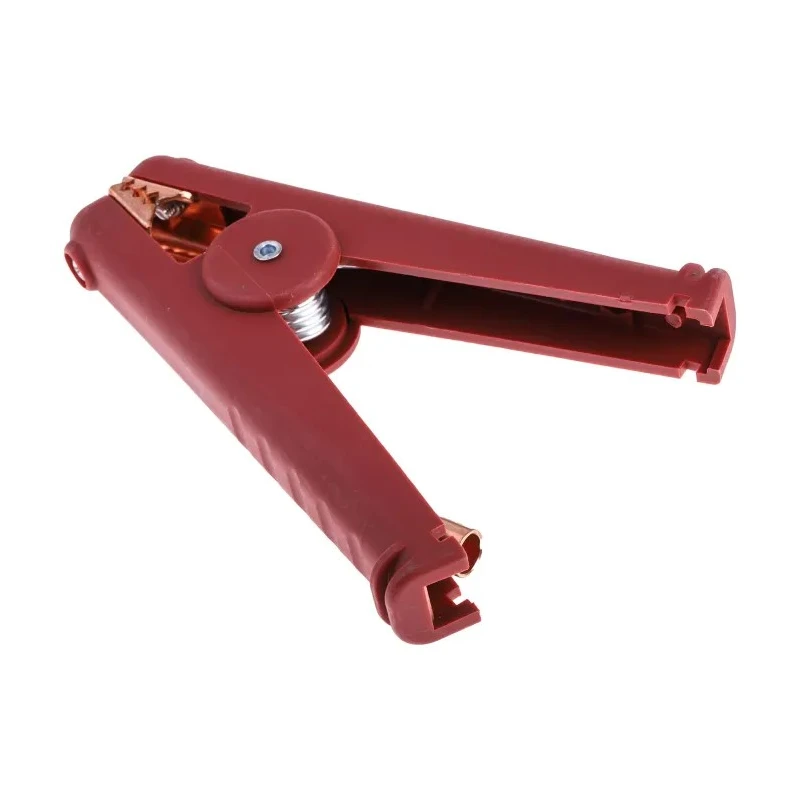 Mueller Electric Red Insulated Crocodile Clip Copper Contact 300A Current BU-102BK-2