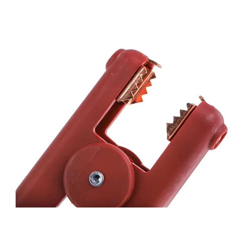 Mueller Electric Red Insulated Crocodile Clip Copper Contact 300A Current BU-102BK-2