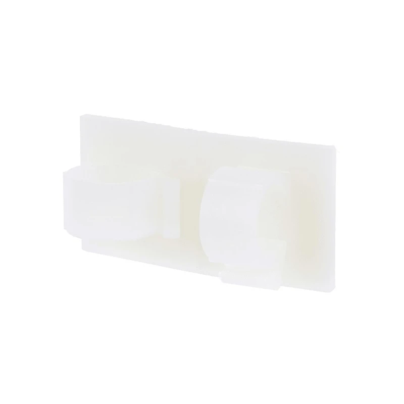 HellermannTyton Natural Polyamide 66 Self-Adhesive Cable Clip, 25mm x 25mm x 16.5mm, 13mm Max. Bundle 151-13021 RA13-PA66-NA