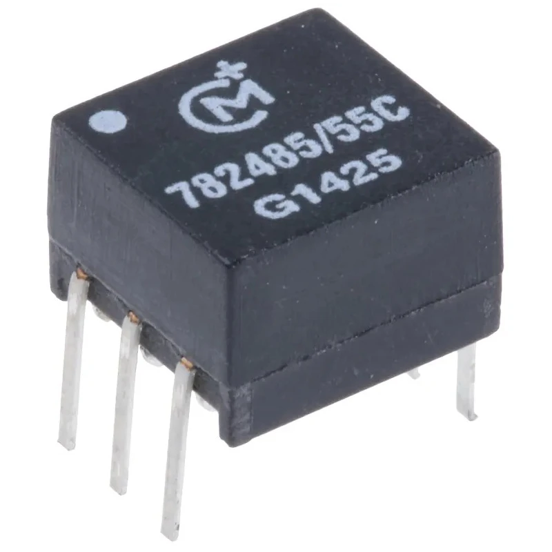 Murata Power Solutions Through Hole Pulse Transformer 1:1.5 Turns Ratio, 513 μH Primary Inductance, 0.6Ω Primary 782485/55C