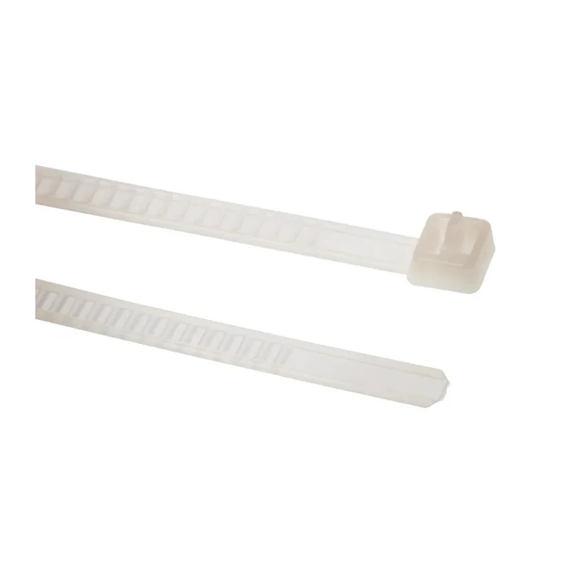 HellermannTyton Releasable Cable Tie, 195 mm Length, 4.7 mm Width, Natural Polyamide 66, Tensile 131-55009 LR55R-PA66-NA