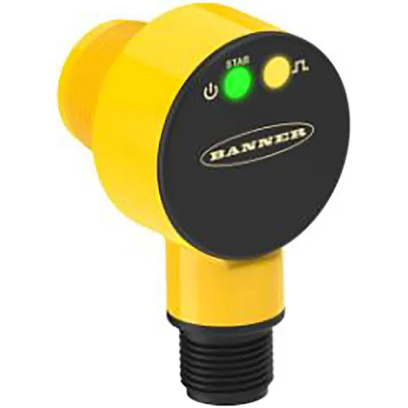 Banner Through Beam Photoelectric Sensor Barrel Style with 25 m Detection Range, PNP Output, IP67/IP68/IP69K T18-2VPRS-Q8