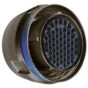 Souriau Sunbank by Eaton 66 Way MIL Spec Circular Connector Female Contacts Aluminium Housing Olive Drab Cadmium 8D719W35SN
