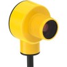 Banner Through Beam Photoelectric Sensor, Barrel Style, PNP Output, 25 m Detection Range, IP67/IP68/IP69K, 30V T18-2VPRS-2M