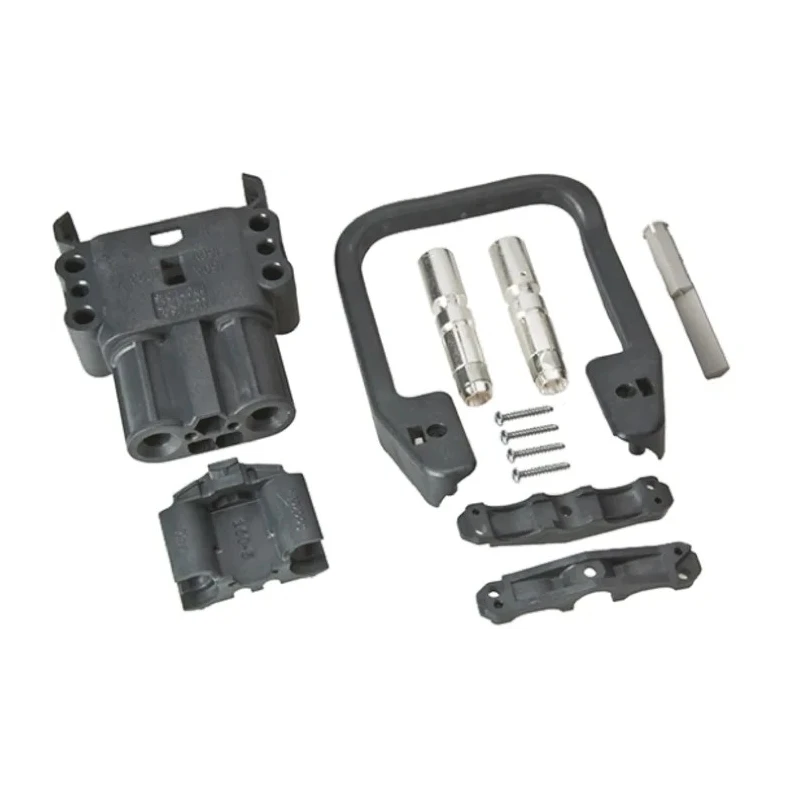 Anderson Power Products E16 Series 2 Way Female Battery Connector Straight Feed Through 600V 160A E16550-1009