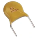 Vishay Single Layer Ceramic Capacitor 150 pF 1kV DC ±10% S3N Dielectric F Series Through Hole Radial F151K25S3NN63J5R