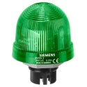 Siemens Green Beacon 24V DC Flashing Flush Bayonet Mount Xenon Bulb IP65 8WD5320-0CC