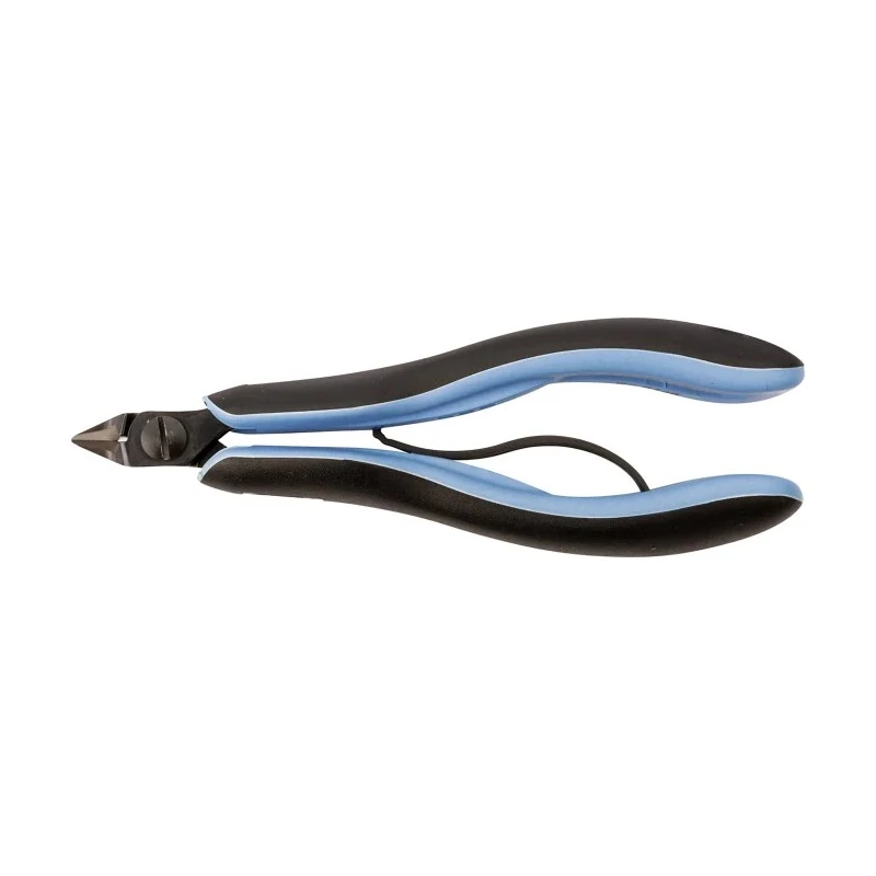 Lindstrom Ultra Flush ESD Safe Cable Cutter, 6mm Jaw Width, 135.5mm Overall Length, High Performance Steel Alloy Jaw RX 8148