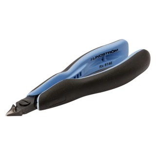 Lindstrom Flush ESD Safe Cable Cutter Jaw Width 10mm Overall Length 135.5mm RX 8147