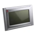 RS PRO Silver Radio Controlled Digital Clock Desktop, Wall 190-6883