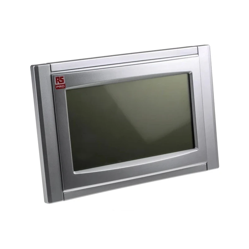 RS PRO Silver Radio Controlled Digital Clock Desktop, Wall 190-6883