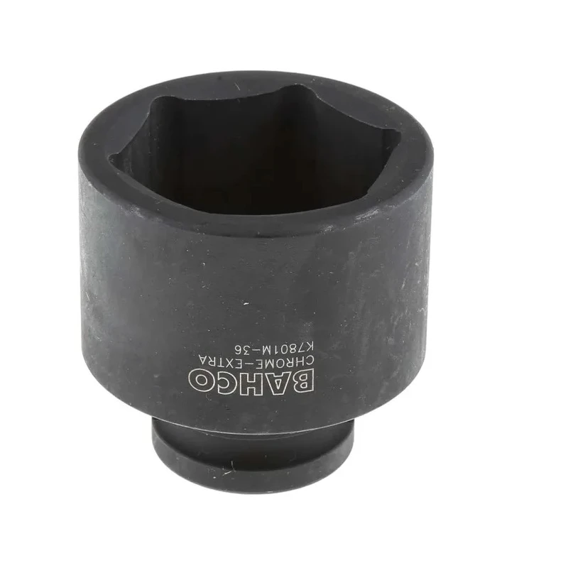 Bahco 36 mm 1/2 in Drive Impact Socket, 50mm Length K7801M-36