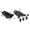 TE Connectivity AMPLIMITE Series ABS Straight D-Sub Backshell 15 Way 5748678-2