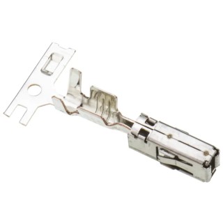 TE Connectivity AMP MCP 2.8 Series Female Crimp Terminal, 13 AWG Min Crimp, 15 AWG Max 1-968851-1