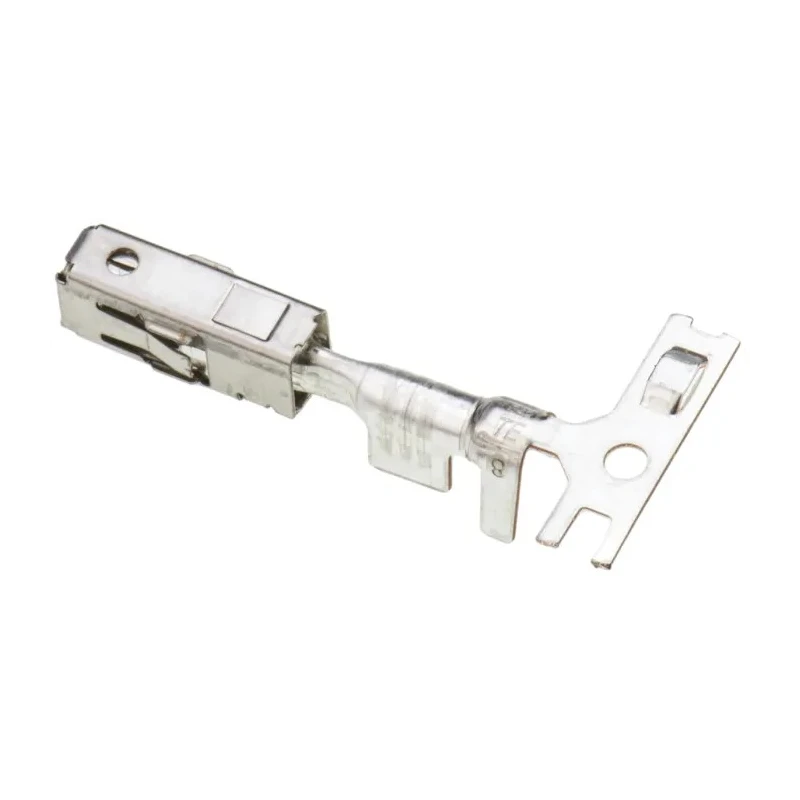 TE Connectivity AMP MCP 2.8 Series Female Crimp Terminal, 13 AWG Min Crimp, 15 AWG Max 1-968851-1
