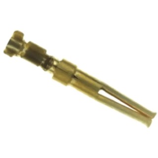 TE Connectivity AMPLIMITE HDP-20 Series Size 20 Female Crimp D-Sub Connector Contact Gold over Nickel Signal 22 AWG 745253-6