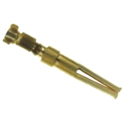 TE Connectivity AMPLIMITE HDP-20 Series Size 20 Female Crimp D-Sub Connector Contact Gold over Nickel Signal 22 AWG 745253-6