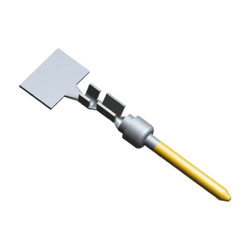 TE Connectivity AMPLIMITE HDP-20 Series Size 20 Male Crimp D-Sub Connector Contact Gold over Nickel Signal 28 AWG 1658540-1