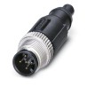 Phoenix Contact Circular Connector, 5 Contacts, M12 Connector, Plug, Male, IP65 IP67 SAC Series 1054366