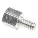 TE Connectivity HD Series Brass Female Screw Lock Accessory for Use With D-Sub Connector 2-829261-2