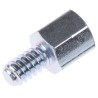 TE Connectivity AMPLIMITE Series Female Steel Screw Lock for D-Sub Connector 5747877-3