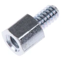TE Connectivity AMPLIMITE Series Female Steel Screw Lock for D-Sub Connector 5747877-3
